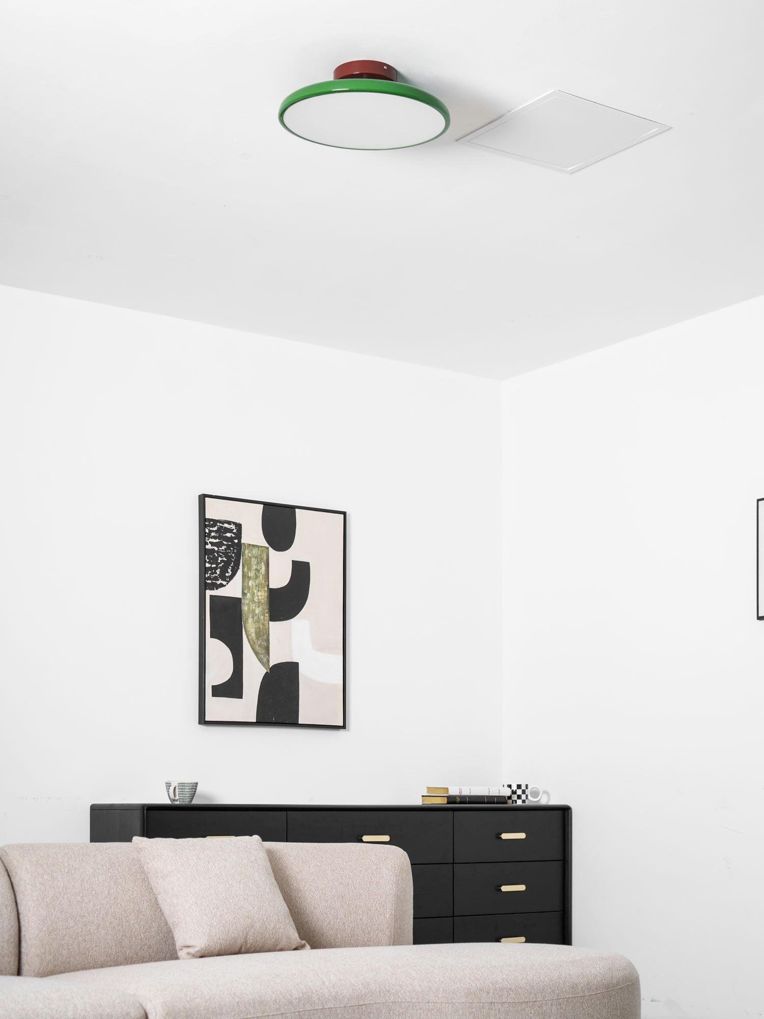 Verstellbare LED Deckenleuchte mit Schwenkbarem Spotdesign