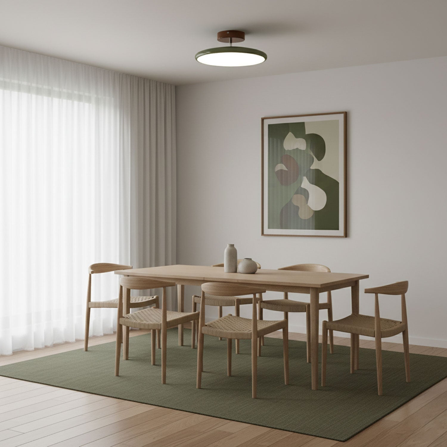 Verstellbare LED Deckenleuchte mit Schwenkbarem Spotdesign