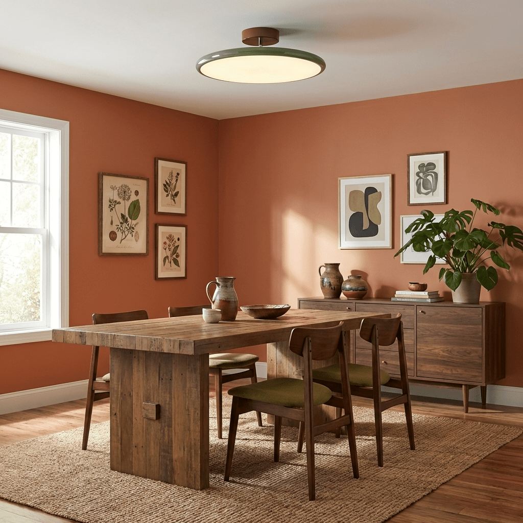Verstellbare LED Deckenleuchte mit Schwenkbarem Spotdesign