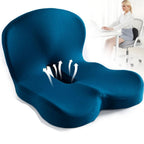 Comfortis memory foam siddepude til ergonomisk siddekomfort