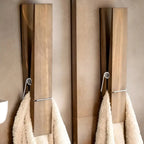 ClipWood Handtuchhalter aus Holz im Wäscheklammer-Design