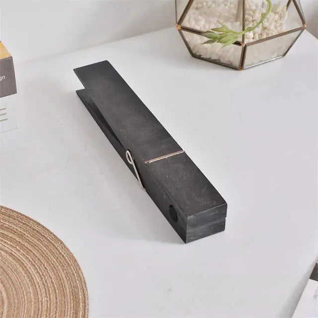 ClipWood Handtuchhalter aus Holz im Wäscheklammer-Design