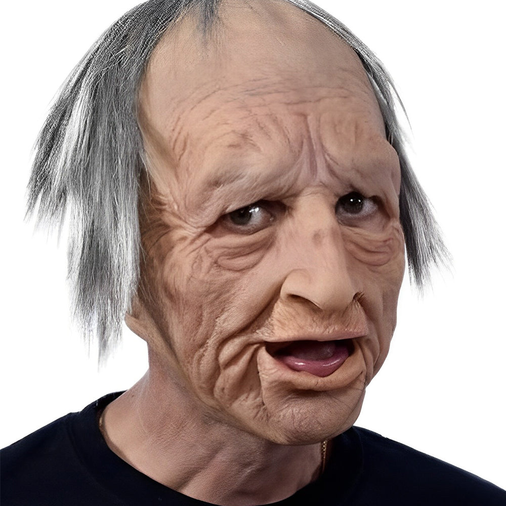 Realistische Latex Maske mit Beweglichem Mund