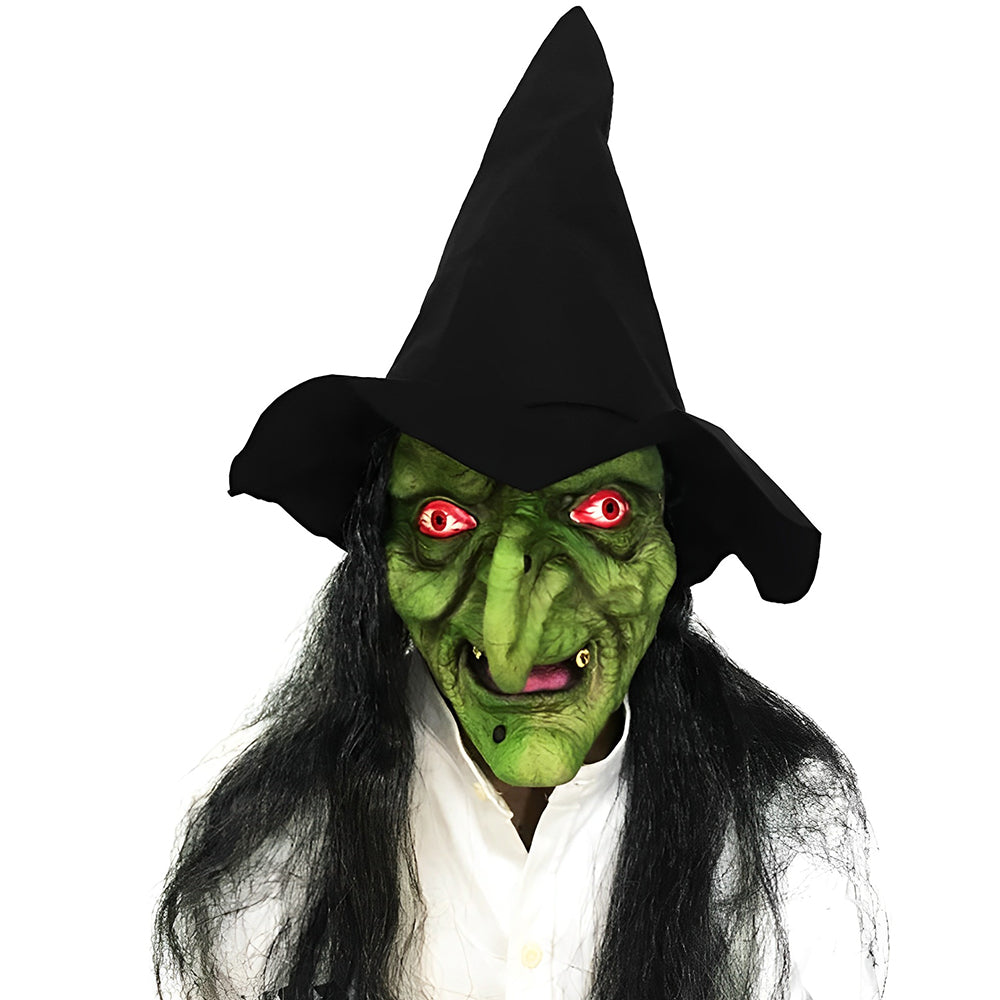 Realistische Latex Maske mit Beweglichem Mund