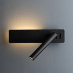 LED væglampe læselampe svingbar fleksibel soveværelse