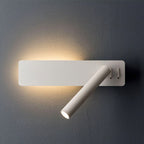 LED væglampe læselampe svingbar fleksibel soveværelse