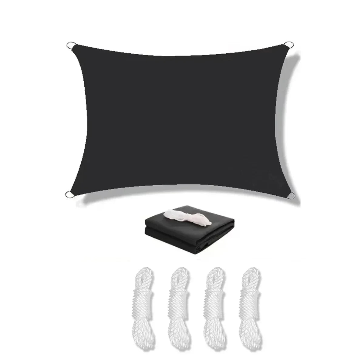 Solvanta Dreieckiges Sonnensegel mit UV-Schutz für Garten und Terrasse