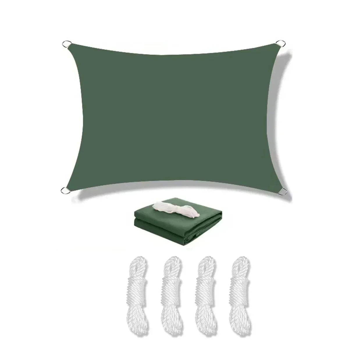 Solvanta Dreieckiges Sonnensegel mit UV-Schutz für Garten und Terrasse