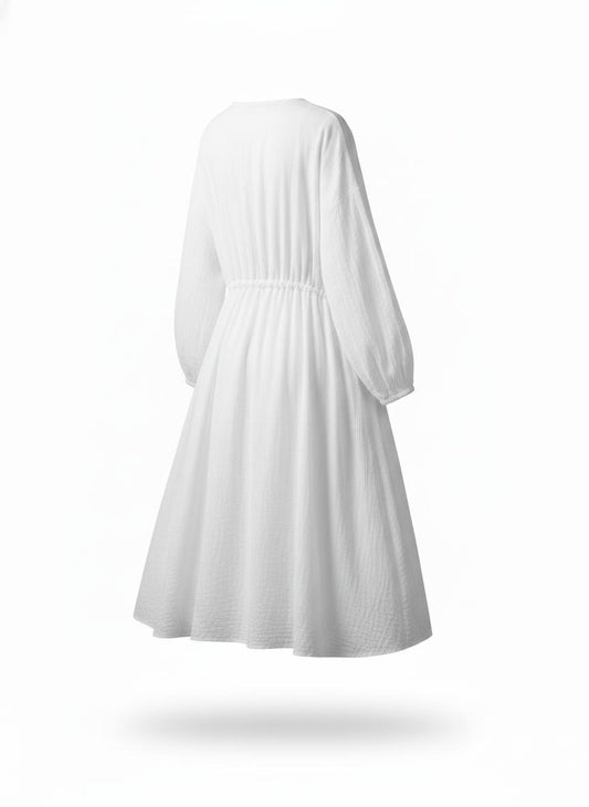 Women's White Spring Dress
