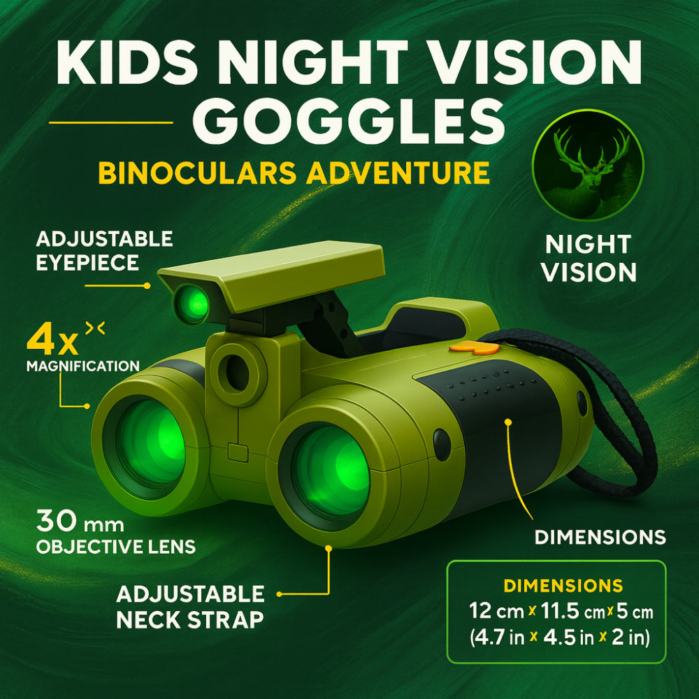 Dziecięcy lornetka NightScout z 4-krotnym powiększeniem