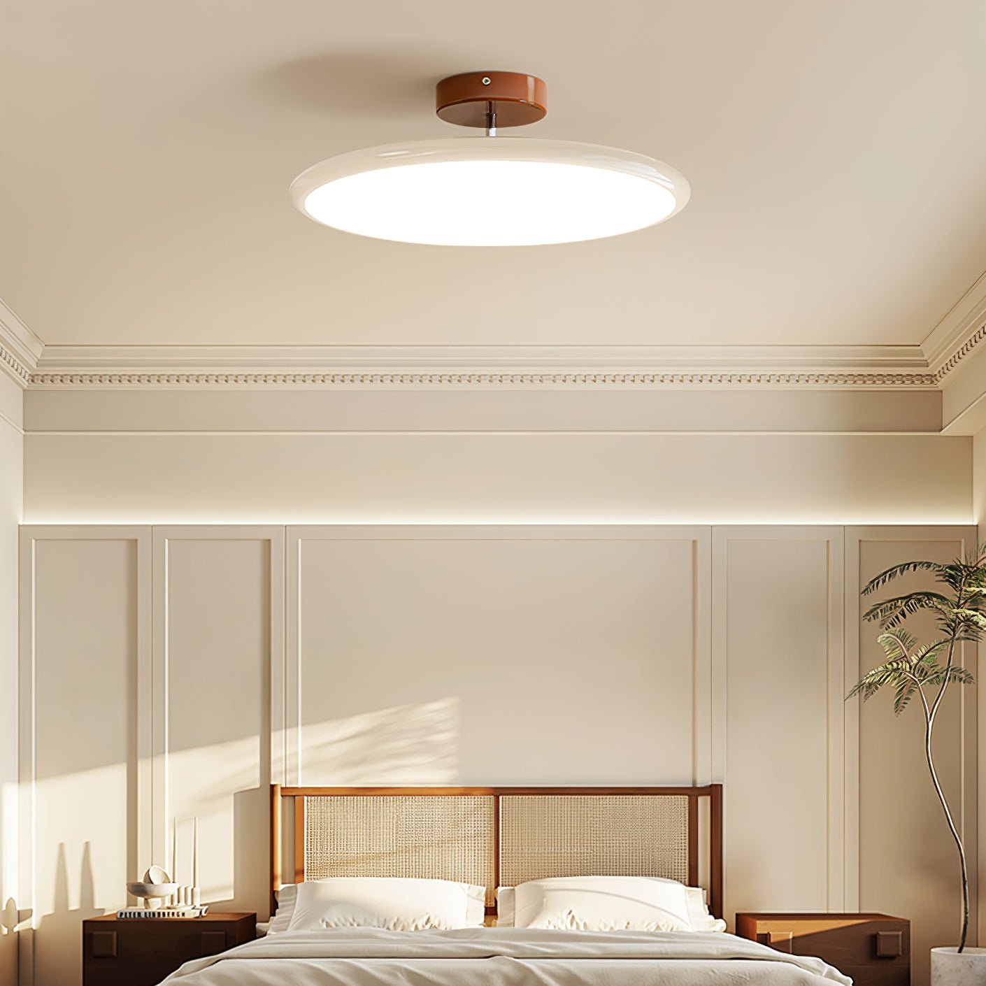 Verstellbare LED Deckenleuchte mit Schwenkbarem Spotdesign