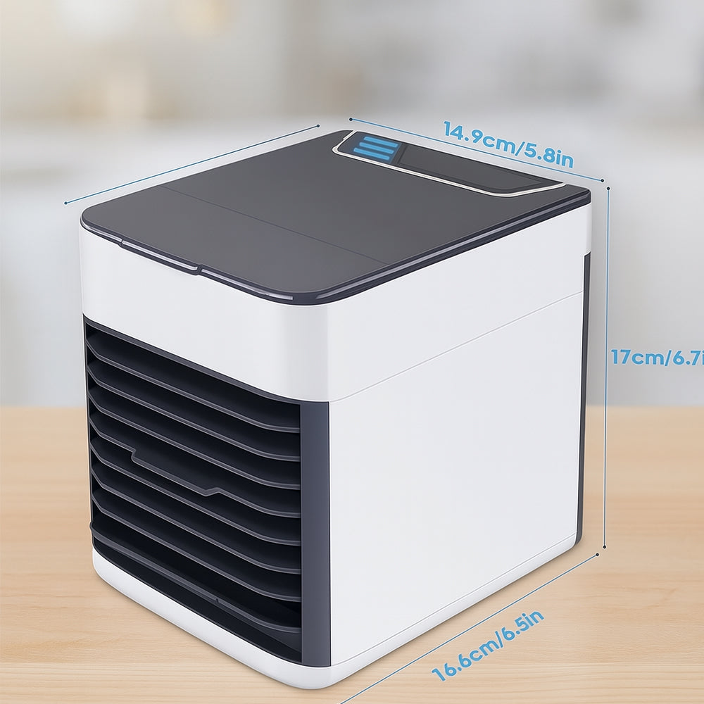 FreshCube AirCool chłodnica powietrza USB z LED i zbiornikiem na wodę 750ml  
