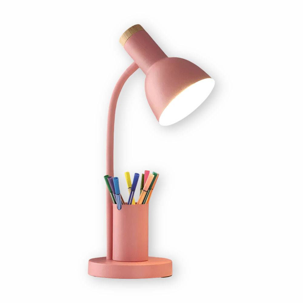 LED bordlampe metal design E27 til indendørs brug