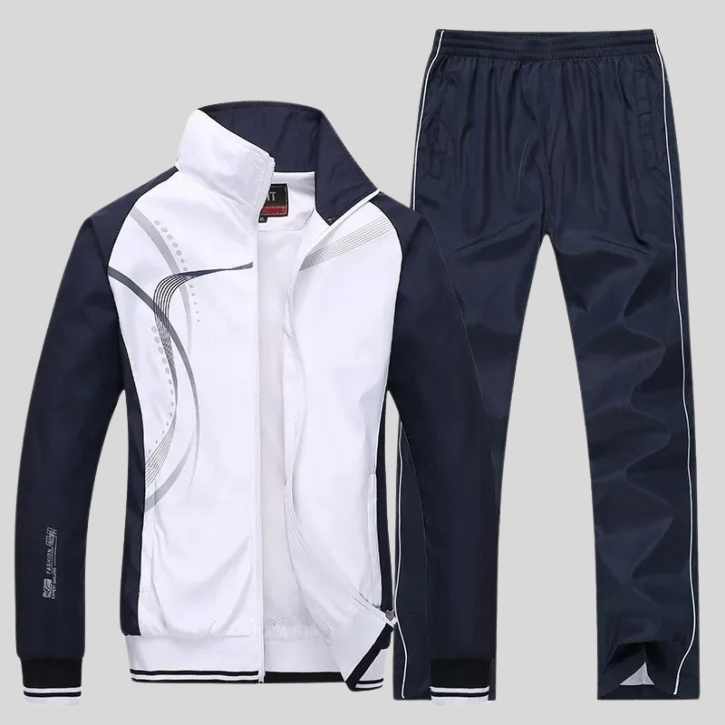 Herren Trainingsanzug mit Lockerer Passform