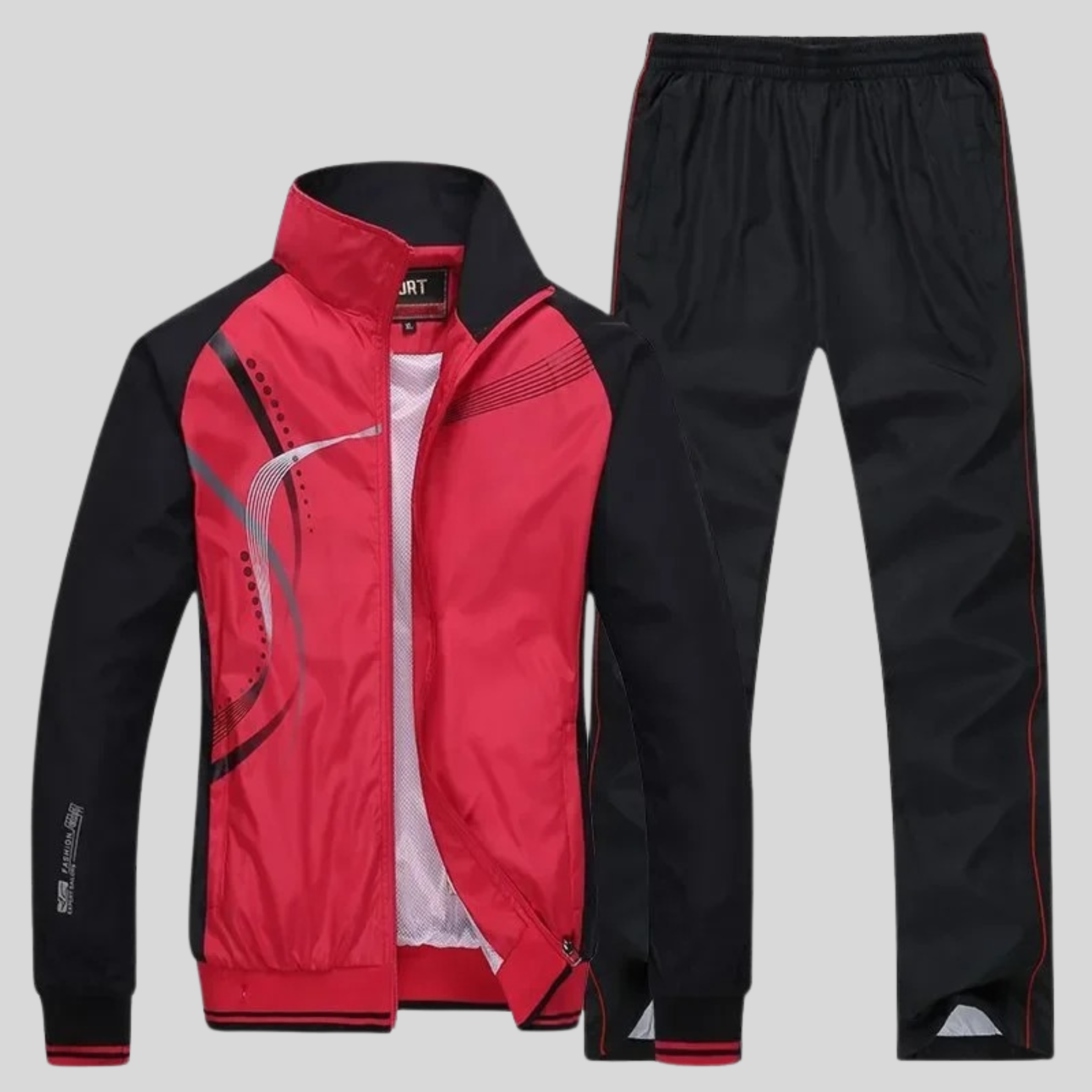 Herren Trainingsanzug mit Lockerer Passform