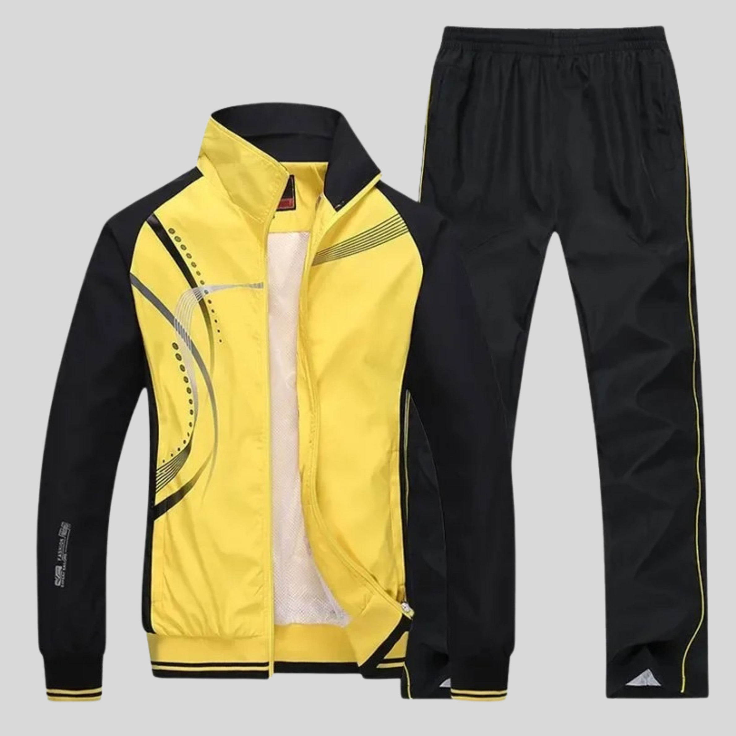 Herren Trainingsanzug mit Lockerer Passform