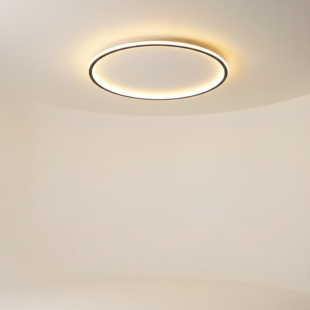 SkandiLume rund loftslampe LED moderne varmt lys 30 cm