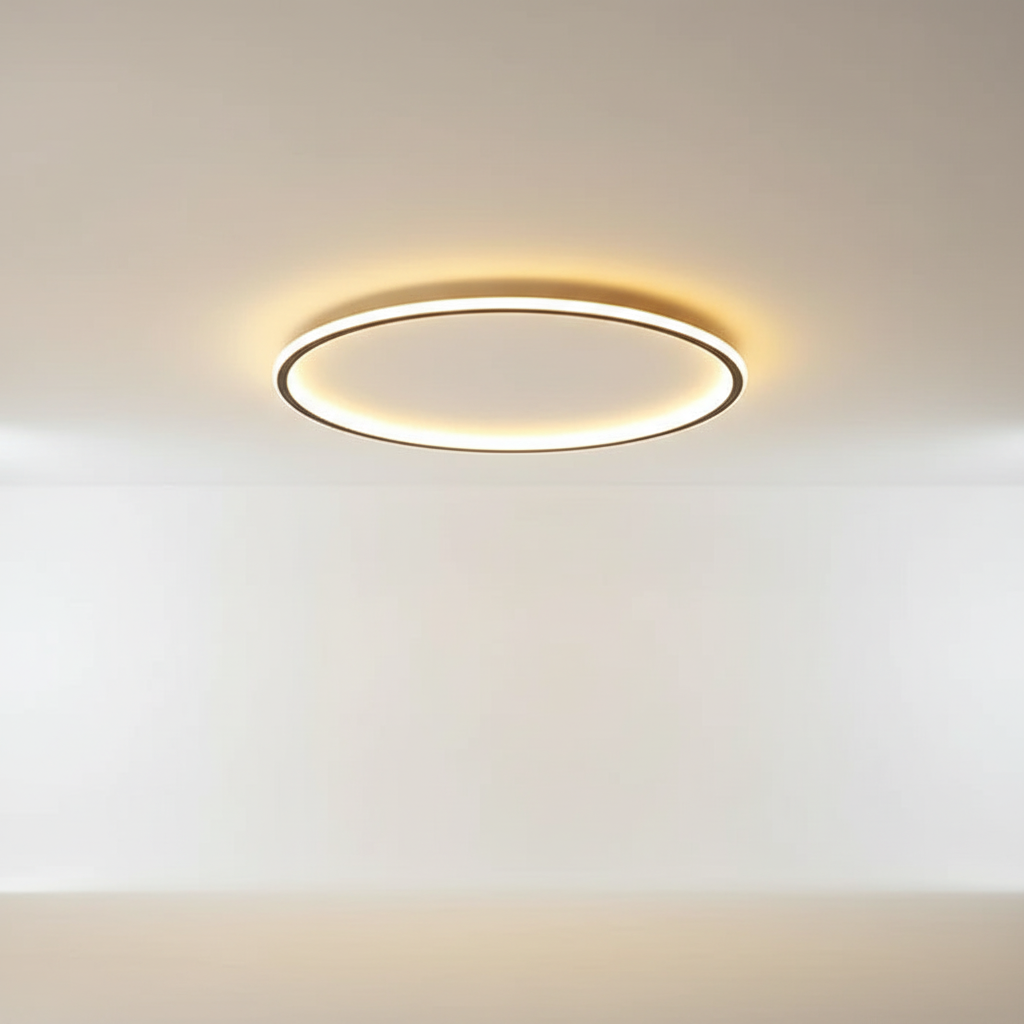 SkandiLume rund loftslampe LED moderne varmt lys 30 cm