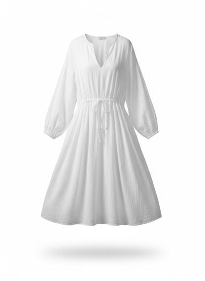 Women's White Spring Dress
