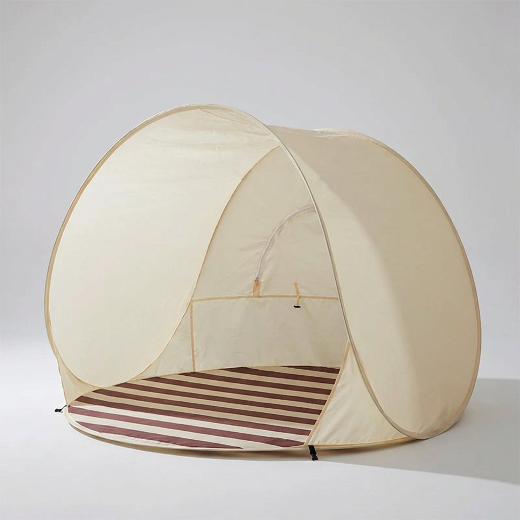 Sonnennest PopUp-Strandmuschel für 3–4 Personen mit Sofortaufbau