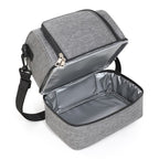 CompactFresh Isolierte Kühltasche mit Schultergurt und Zusatzfächern