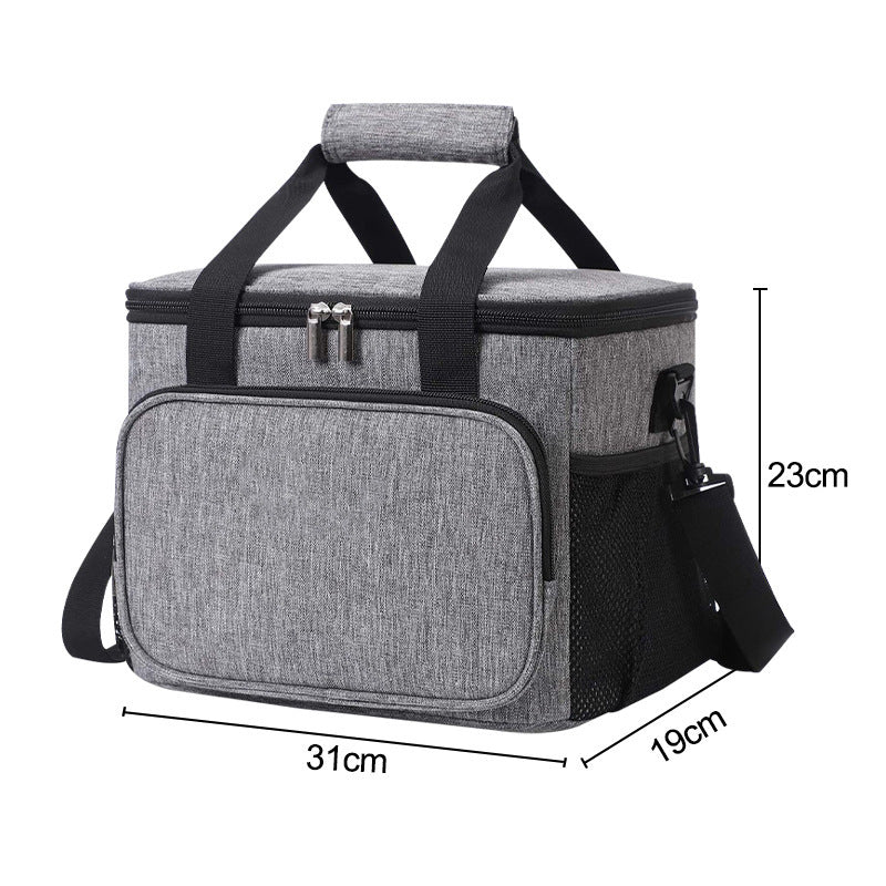FreshOrganize Kühltasche mit Mehreren Isolierfächern für Ausflüge