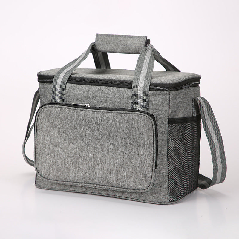 FreshOrganize Kühltasche mit Mehreren Isolierfächern für Ausflüge
