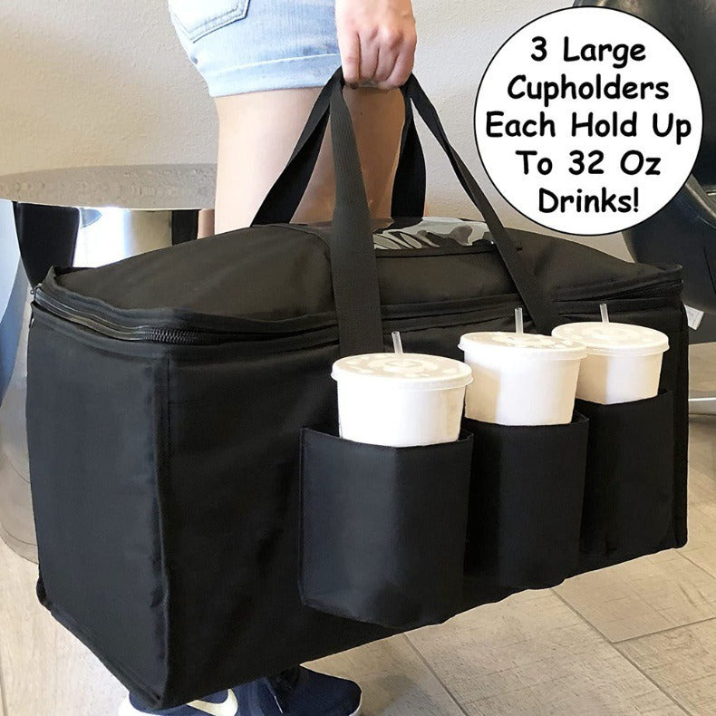 FrischeBox Kühltasche mit Isolierung und Flaschenfächern