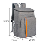 FreshCarry Kühltasche mit Herausnehmbarem Isoliereinsatz für Ausflüge