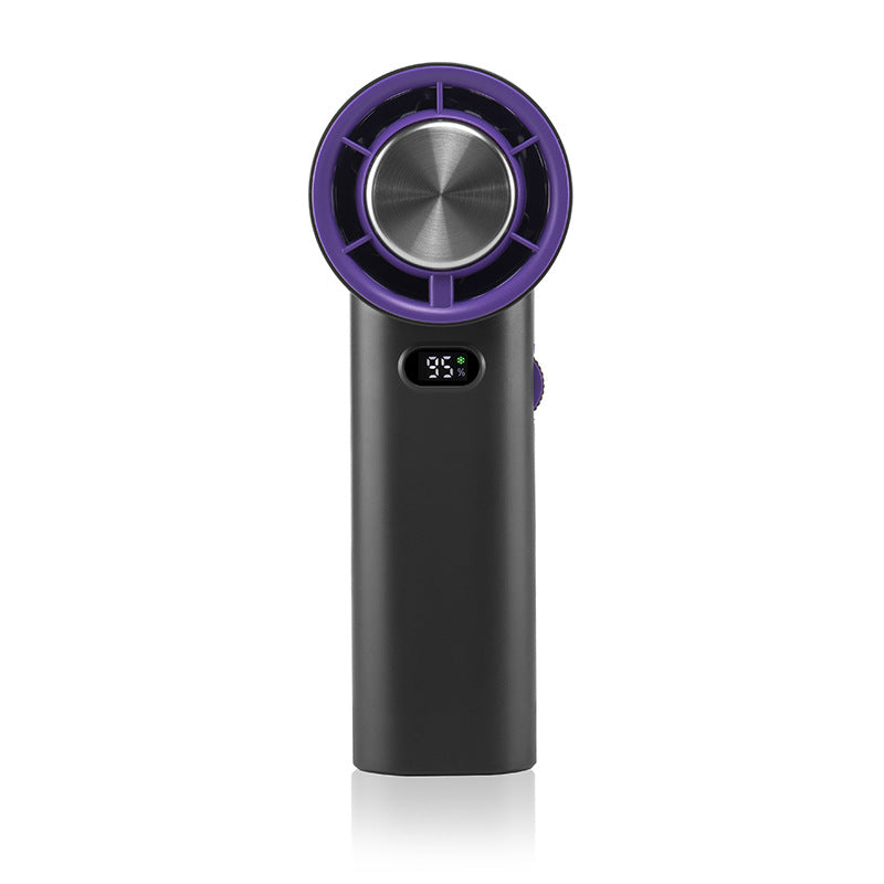 TurboBreeze Tragbarer Handventilator mit Display