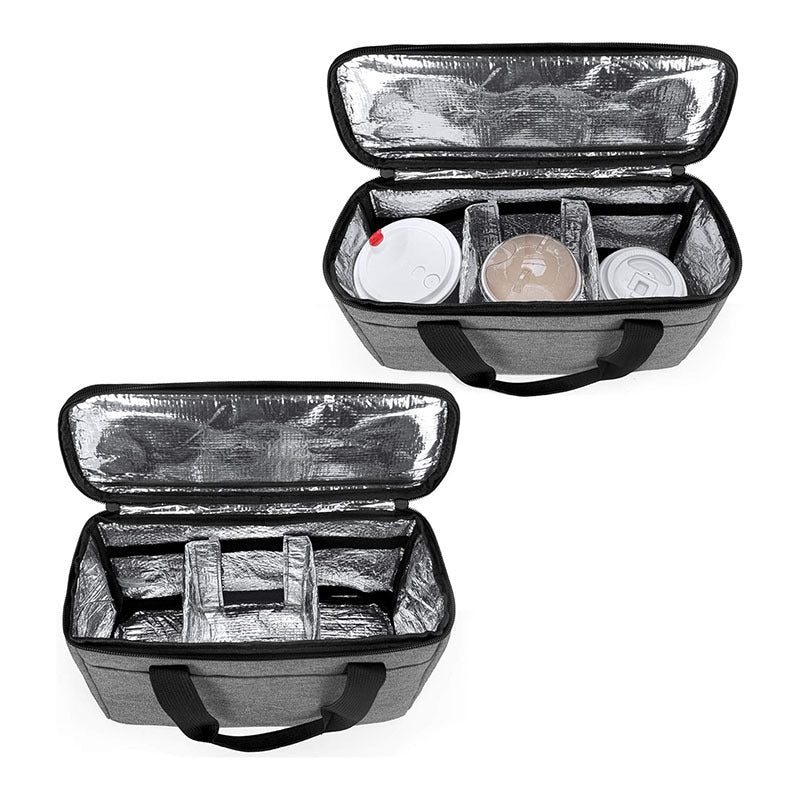 FreshCompanion Kühltasche mit Isolierung und Mehreren Fächern
