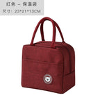 LunchEase Isolierte Lunchtasche mit Großem Hauptfach für Alltag