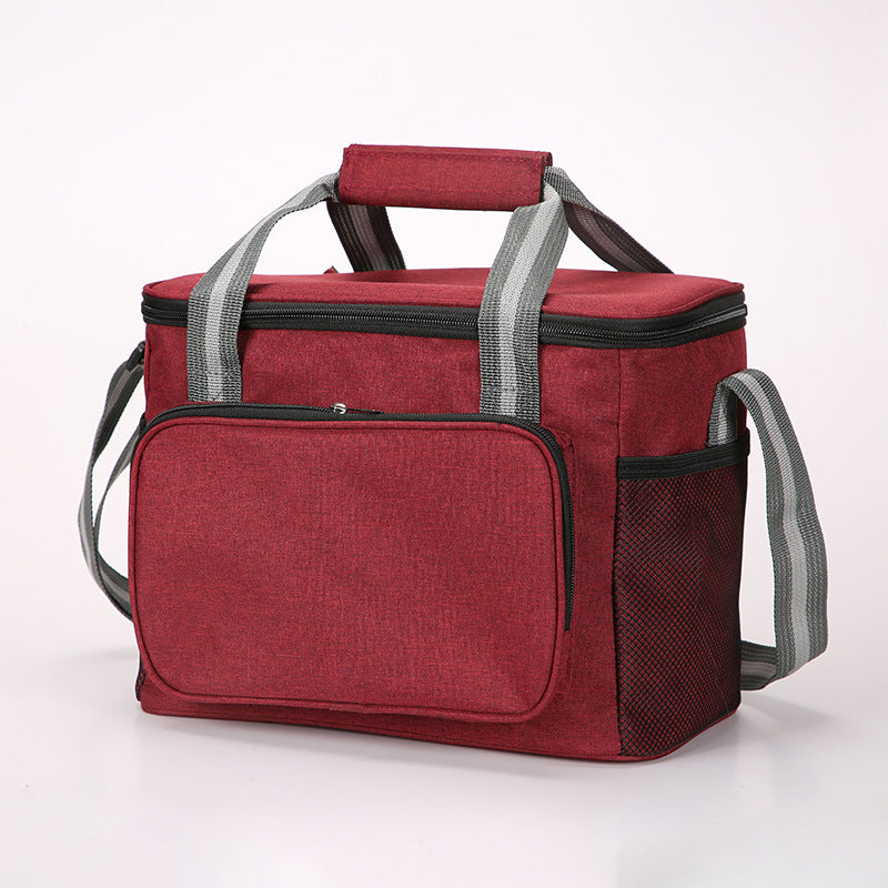 FreshOrganize Kühltasche mit Mehreren Isolierfächern für Ausflüge