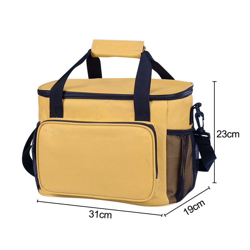 FreshOrganize Kühltasche mit Mehreren Isolierfächern für Ausflüge