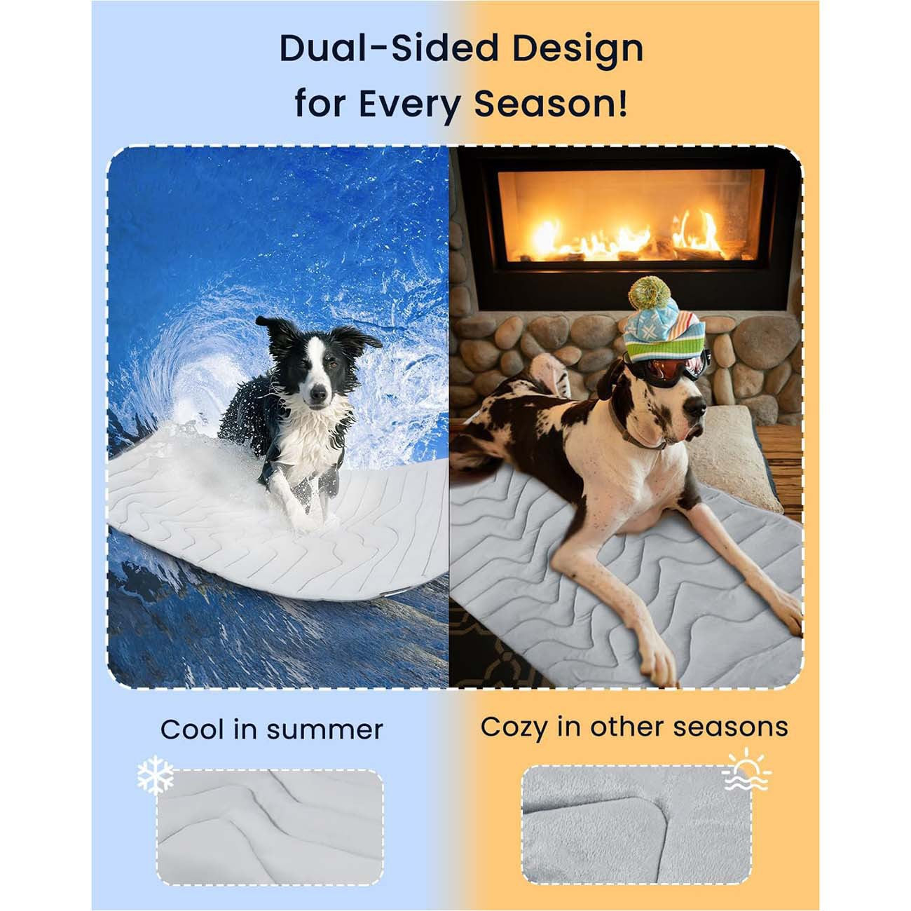 ComfortNest Orthopädisches Hundebett