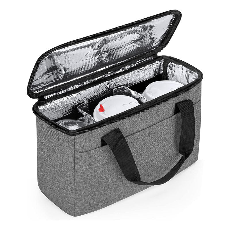 FreshCompanion Kühltasche mit Isolierung und Mehreren Fächern