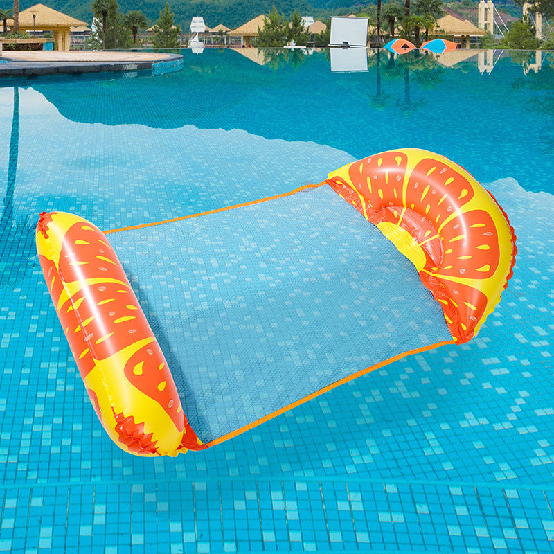 FruchtOase Aufblasbare Wasserspielmatte mit Fruchtmotiv für Sommer