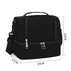 CompactFresh Isolierte Kühltasche mit Schultergurt und Zusatzfächern