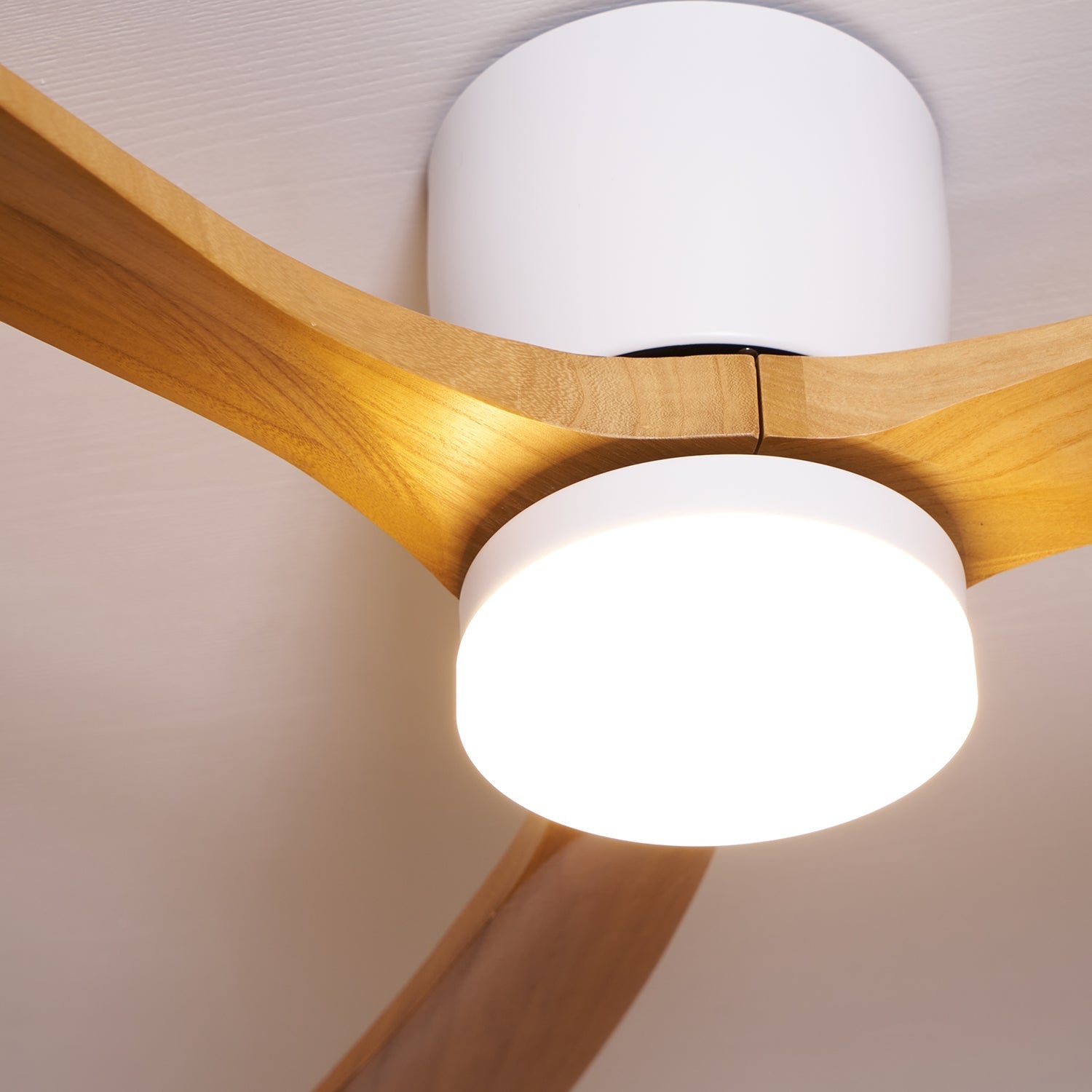 LED Deckenlampe mit Ventilator und Fernbedienung