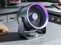 AeroNest USB-C Wandventilator mit Akku & 3 Geschwindigkeitsstufen