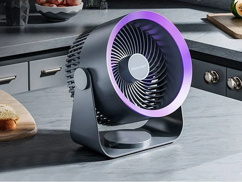 AeroNest USB-C Wandventilator mit Akku & 3 Geschwindigkeitsstufen