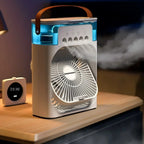 AquaGlow AirCool luftkøler med 600ml tank & LED-belysning