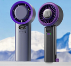 FrostWave Flex mini wentylator z akumulatorem i 100 prędkościami  