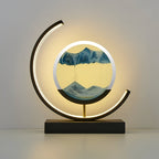 Lumera LED Sandlicht Tischleuchte mit Sandmuster