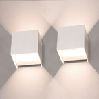 LumoCube LED væglampe minimalistisk kube stil 9W