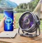 CampLicht AirMax Outdoor-Ventilator mit LED & Powerbank 20000mAh