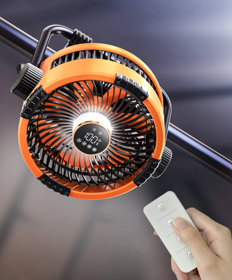 CampLicht AirMax Outdoor-Ventilator mit LED & Powerbank 20000mAh