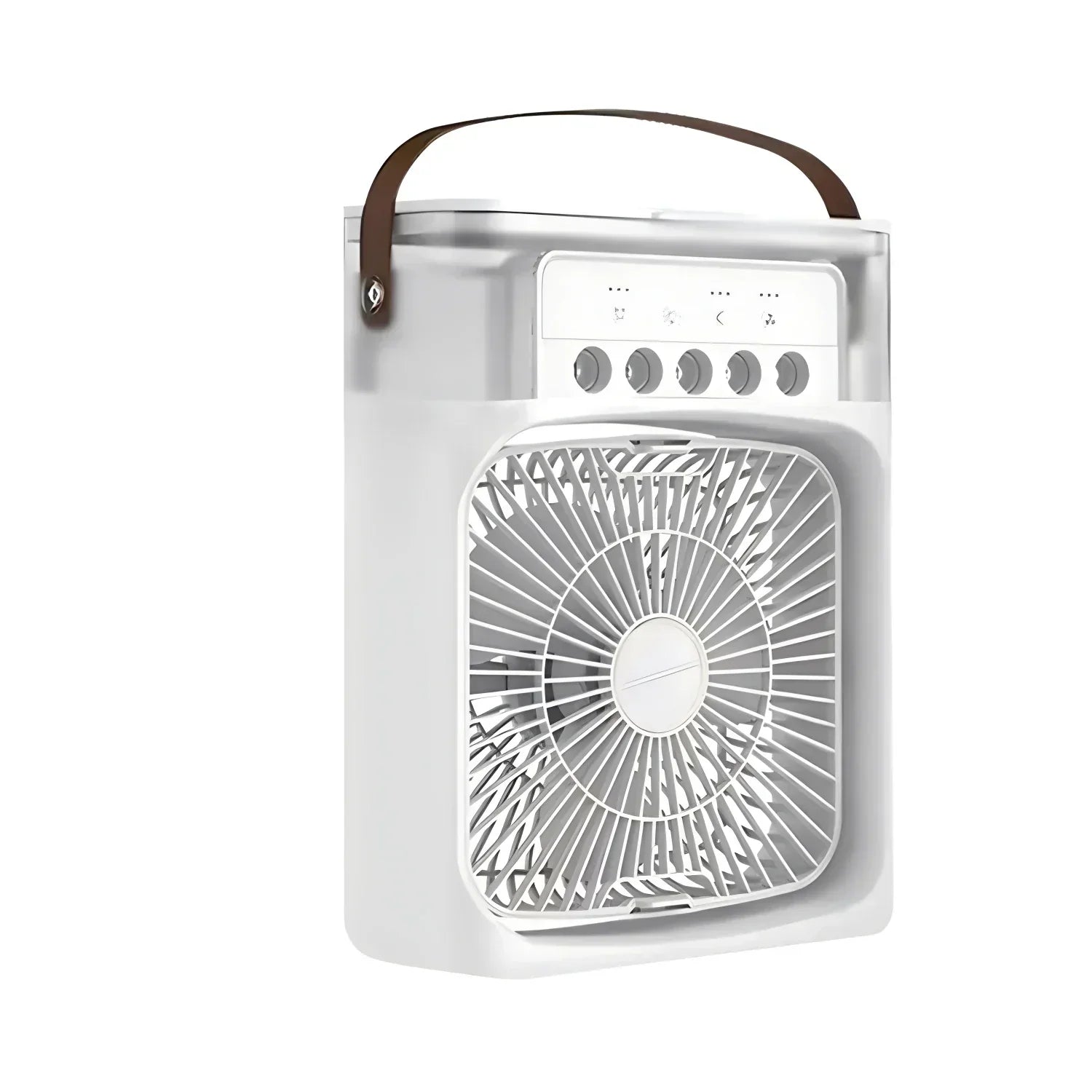 AquaGlow AirCool luftkøler med 600ml tank & LED-belysning