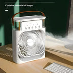 AquaGlow AirCool luftkøler med 600ml tank & LED-belysning