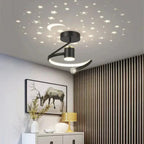 SternAura LED Deckenlampe mit Sternenhimmel-Effekt